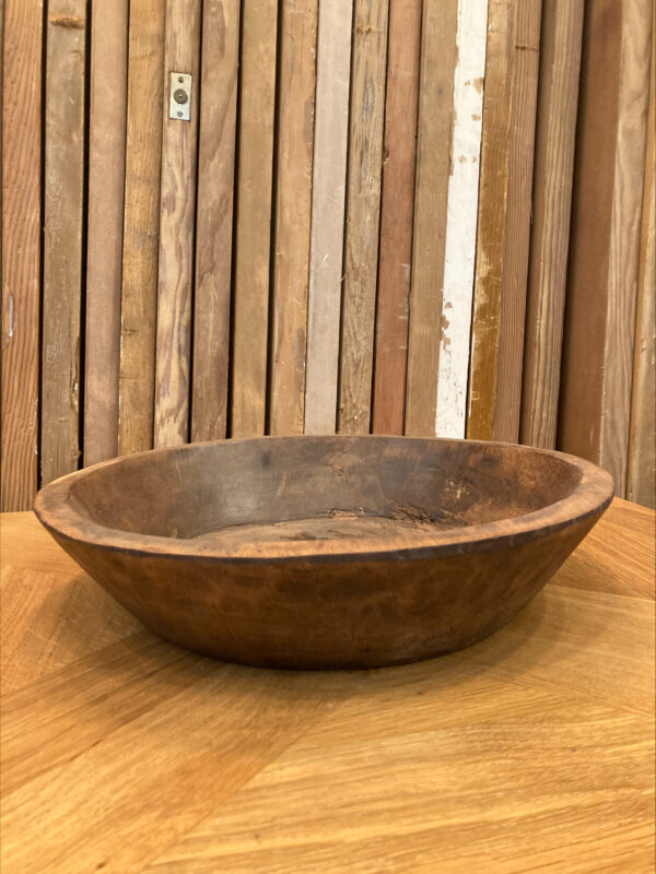 Indian Carved Wood Bowl