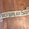 Late 19th Century Gothic Dutch Signage