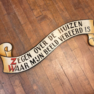 Late 19th Century Dutch Signage