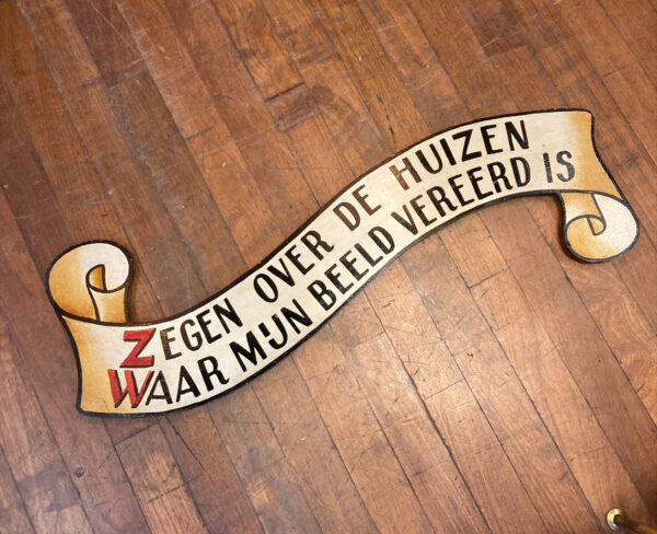 Late 19th Century Dutch Signage