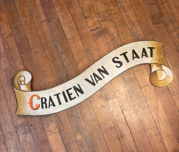 Late 19th Century Dutch Signage