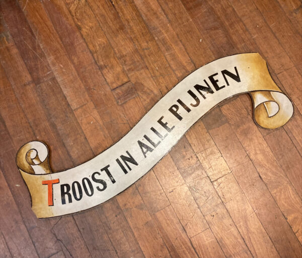 Late 19th Century Dutch Signage