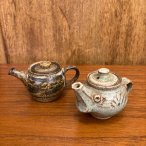 Mid Century Stoneware Minature Teapots