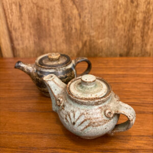 Alternative view of Mid Century Stoneware Minature Teapots