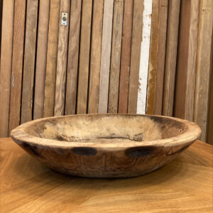 Indian Carved Wood Bowl