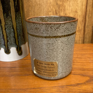 Alternative view of Mid Century Pair Of Pots By John Smith Pottery