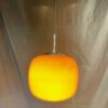 Mid Century Ten Light Sputnik Starburst Pendant With Brass Finish