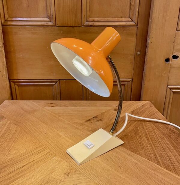 Mid Century French Table Lamp With Flexible Stem