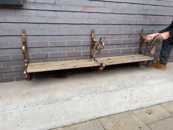 Victorian Scroll Bracket & Shelf