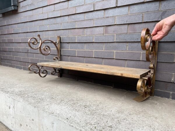 Victorian Scroll Bracket & Shelf