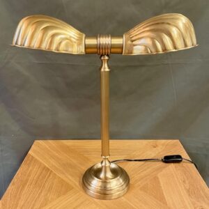 Art Deco Style Clam Shell Lamp