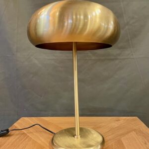 Alternative view of Retro Brass Dome Table Lamp