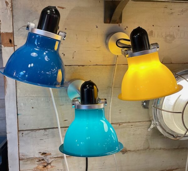 Contemporary Coloured Acrylic Anglepoise Wall Light