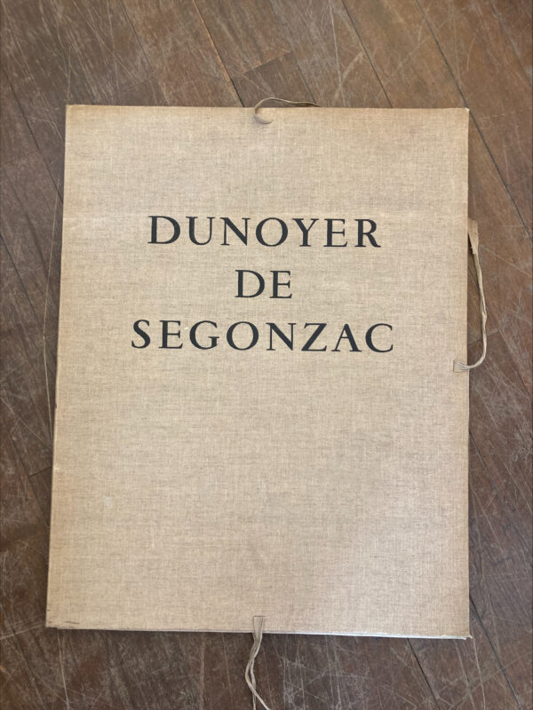 Large Catalogue Of Engraved Works And Words Of Artist 'Dunoyer De Segonzac'