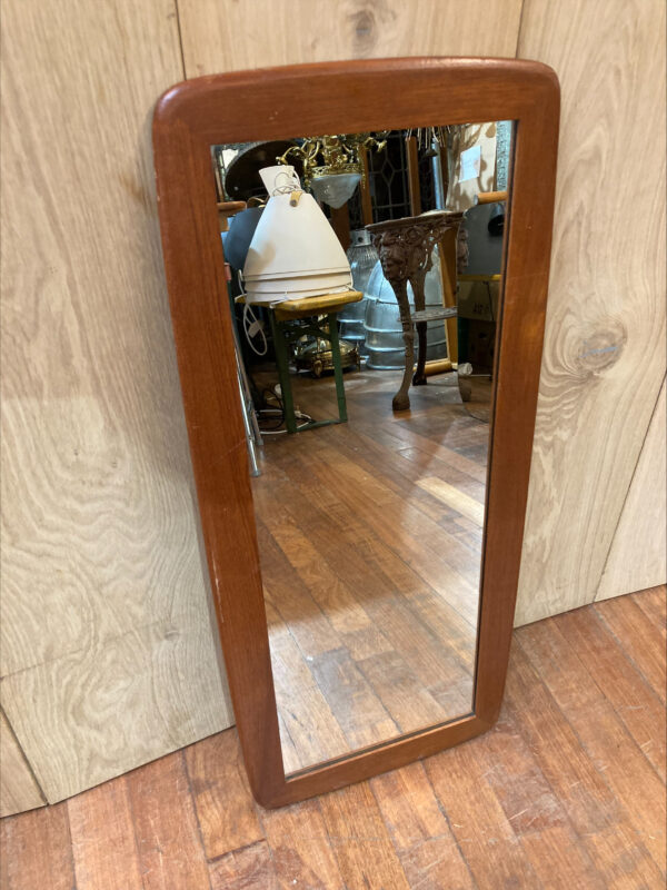 Mid Century Teak Mirror