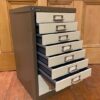 Vintage 15 Drawer A4 Filing Cabinet