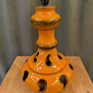 Alternative view of Mid Century West German Pottery Lamp Base