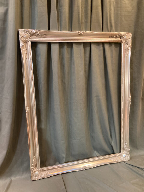 Victorian Style Silver Frame