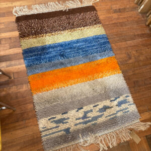 Hand Knotted Woolen Rya Rug