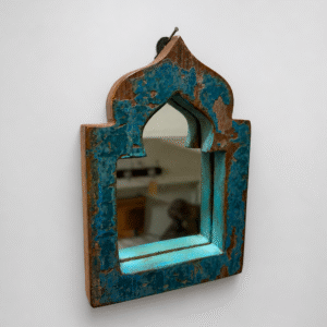 Vintage Indian Teak Mirrors