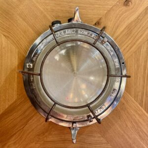 Vintage Maritime Style Bulkhead With Cage