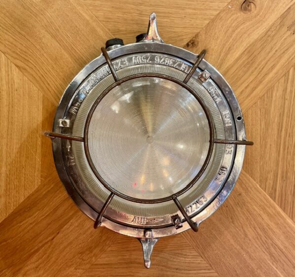 Vintage Maritime Style Bulkhead With Cage