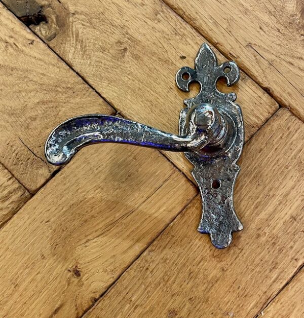 Forge Style Polished Latch Handle