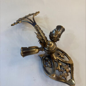 Art Nouveau Style Brass Wall Sconce