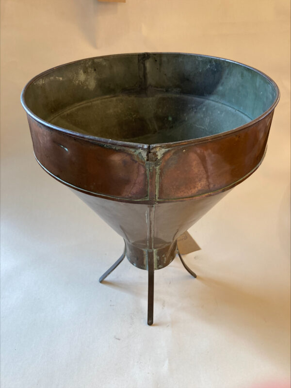 Early 20th Century Copper Corn Funnel