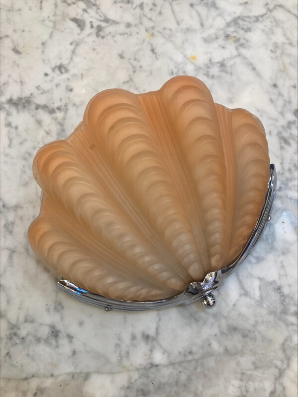 Art Deco Style Clam Wall Light