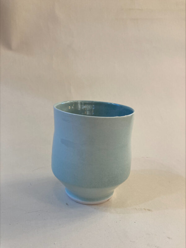 Handmade Porcelain Glazed Cup