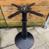 cast iron table base