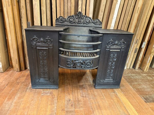 Early Victorian Cast Iron Hob Grate