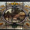 Victoria Stained Glass Scene