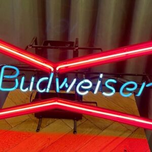Budweiser neon sign
