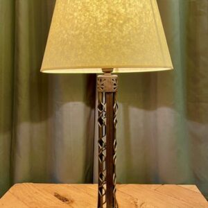 Art Deco Metal Side Lamp