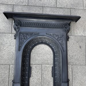 Victorian Cast Iron Combination Fireplace