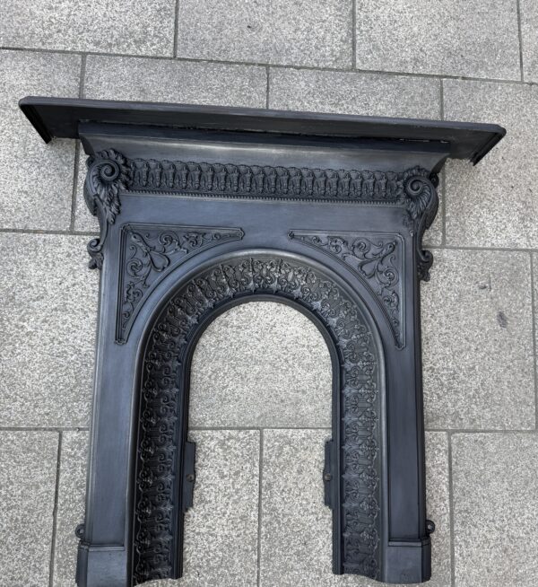Victorian Cast Iron Combination Fireplace