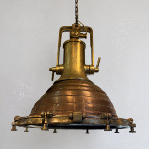 Nautical Brass Copper Pendant