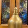 Brass Cone Pendant