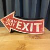 Vintage Exit Sign