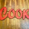 Vintage Cook Sign