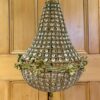 French Empire Basket Chandelier
