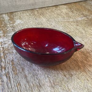 Mid Century Murano Glass Style Bowl
