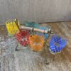 Mid Century shot glasses caddy