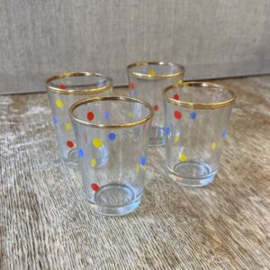 Mid Century Shot Glasses