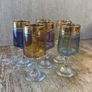 Mid Century Port Glasses