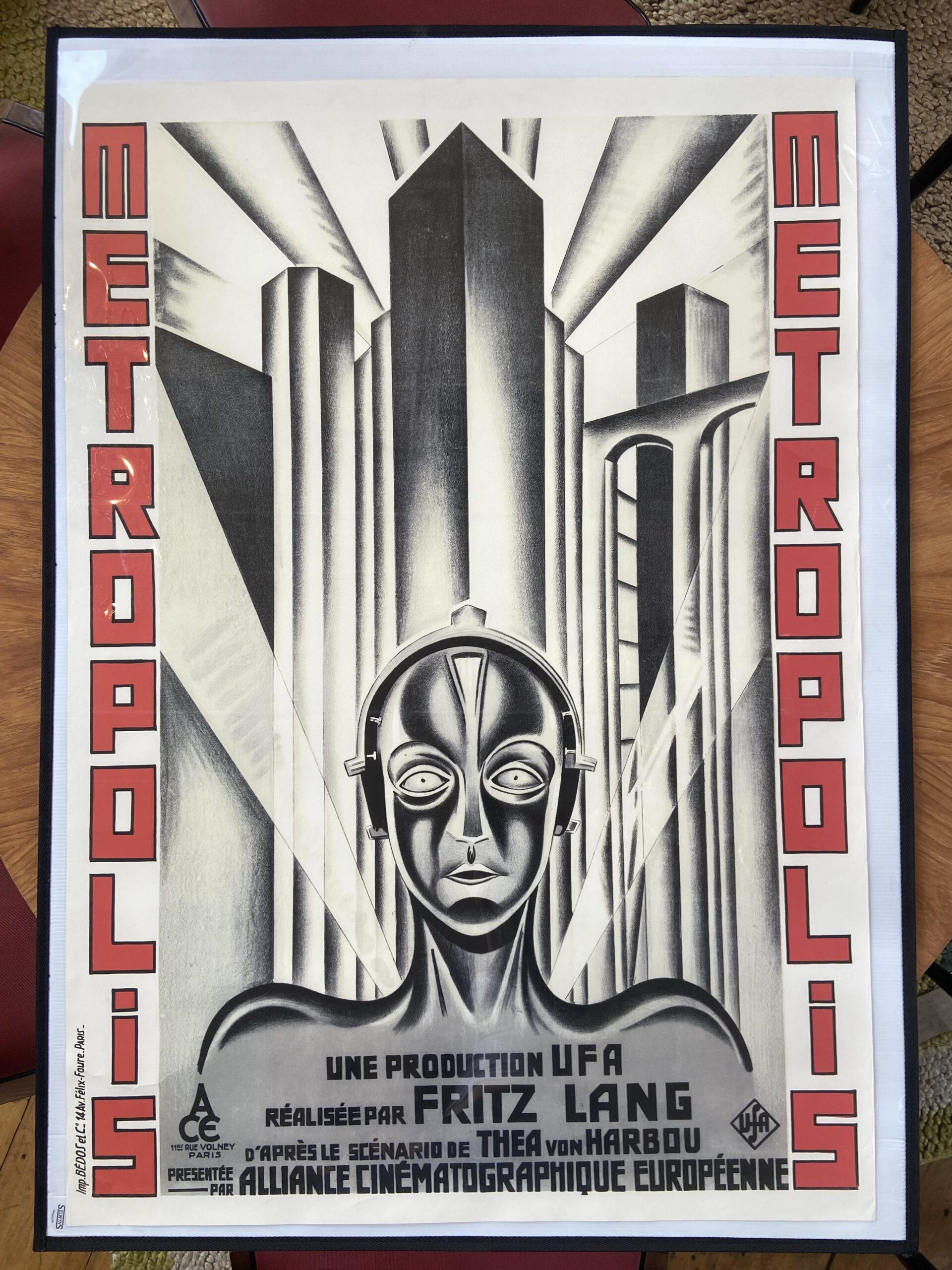 Art Deco Style ‘Metropolis’ Poster Art Deco Style 'Metropolis' Poster