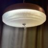 Mid Century Poly Carbonate Steel Pendant