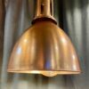 French Industrial Style Copper Pendant